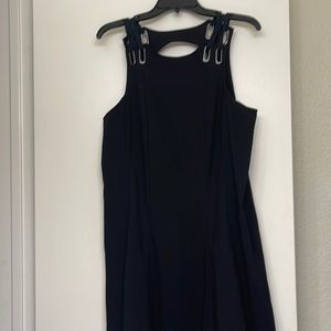 Black beautiful cut out mini dress.